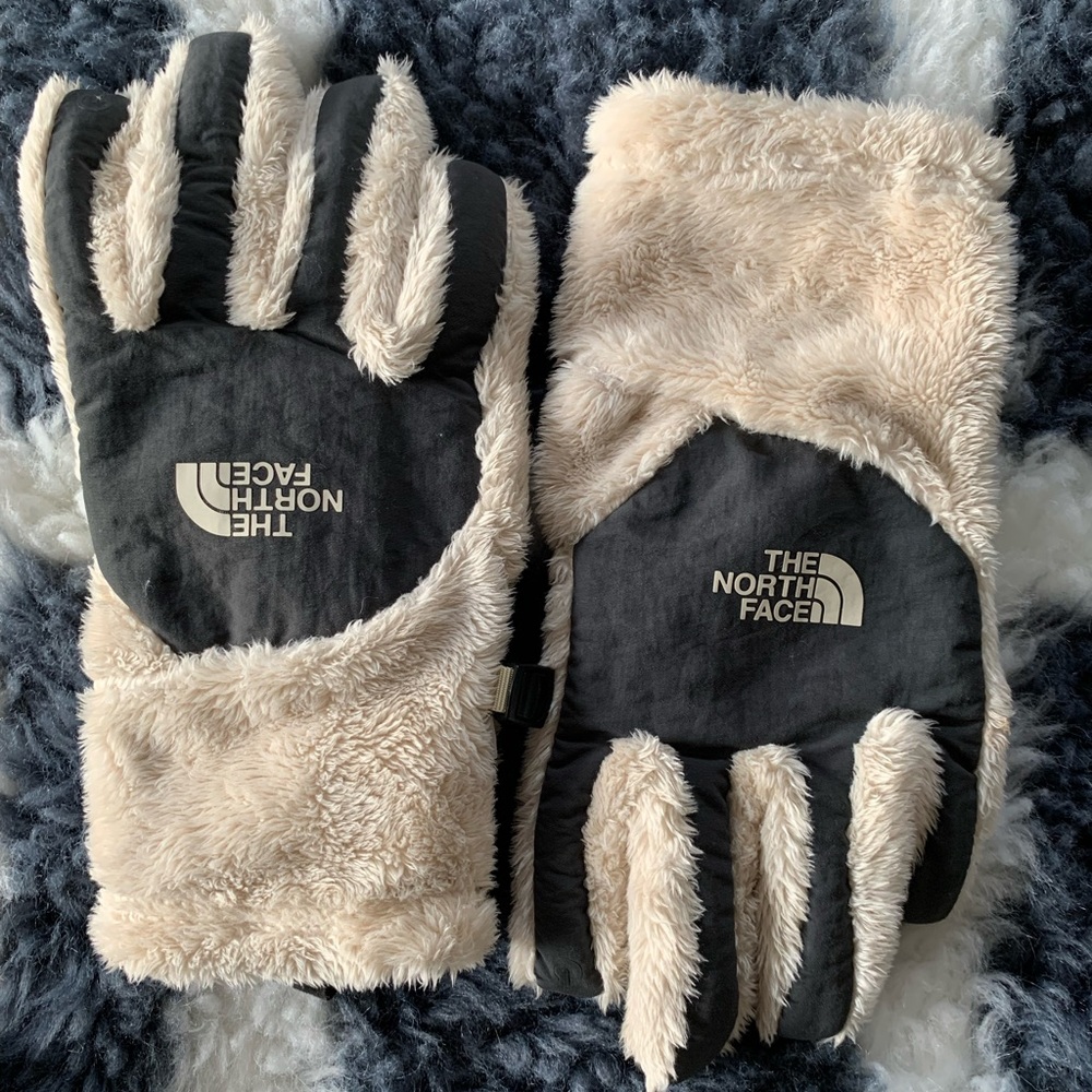 THE NORTH FACE GLOVES, GIRLS SZ. Large